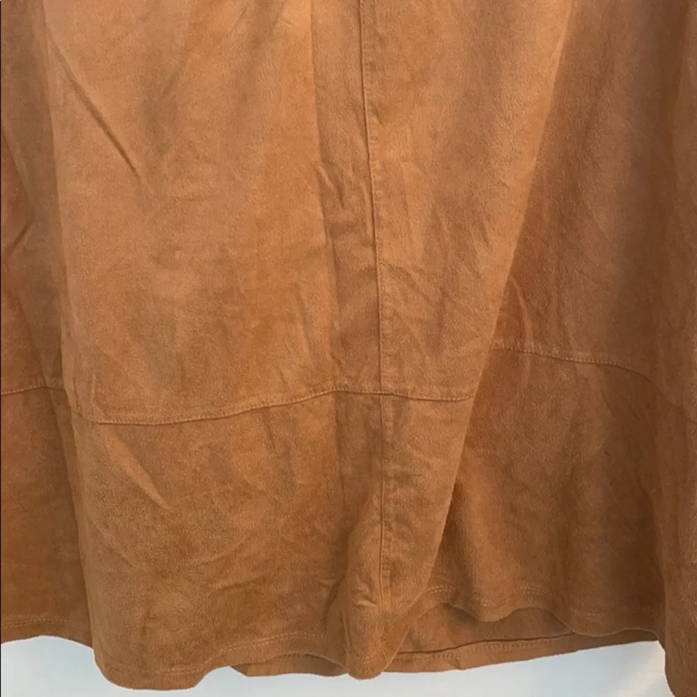 Faux Suede Skirt size Large - Picture 4 of 4